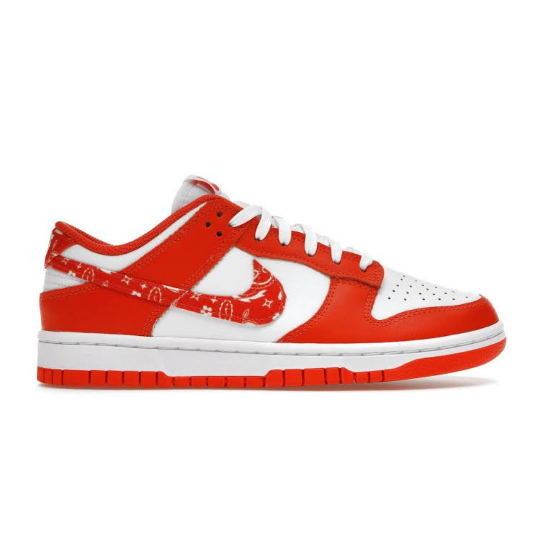 Nike Dunk Low Orange Paisley