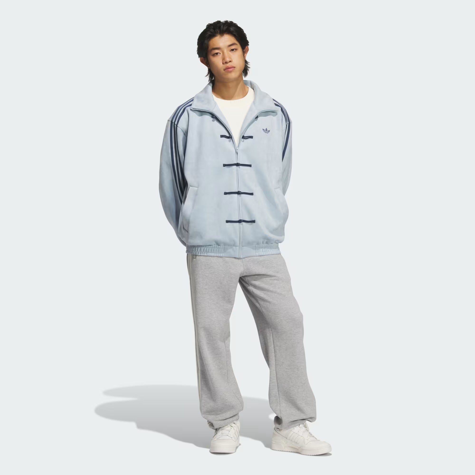 Adidas Chinese Jacket Blue